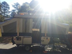 2009 Coleman Camping Trailer, Sleeps 2, Small Kitchen And Table Area