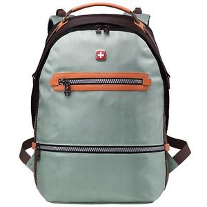 35L SWISSGEM SA-9909 Business Backpack Outdoor Casual 14.6" PC  Bag Gem Green