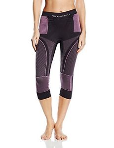 X-Bionic, Pantaloncini intimi sportivi Donna, Grigio (Charcoal/Fuchsia), S/M