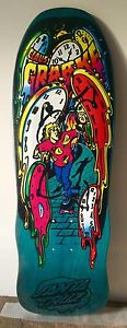 Vintage Santa Cruz Claus Grabke Skateboard