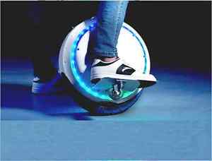 Electric Unicycle Balance Scooter 14" One Wheel w/ Bluetooth & Sensing LED 528wh