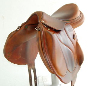 18" DEVOUCOUX CHIBERTA SADDLE (SO22455) FULL CALF. VERY GOOD CONDITION! - XVD