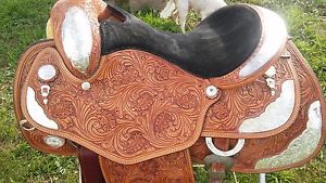 Circle Y Western Pleasure Show Saddle 16" Equestrian Show saddle