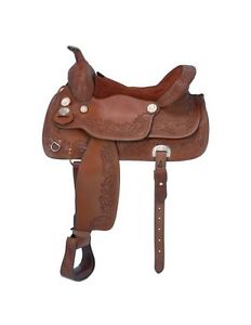 Tough-1 Western Saddle Extreme RB Auto Adjust 16 1/2 Dark RK1756S