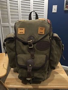 Frost River Summit Expedition Pack Custom Waxed Canvas Knapsack