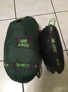 Amok Equipment - Draumr 3.0 Hammock & Tarp Hängemattenzelt Hängematte Neuwertig