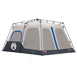 Coleman 2000018295 8-Person Instant Tent, Black (14x10 Feet) 8 person