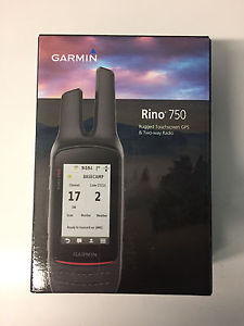 BRAND NEW Garmin Rino 750 Handheld GPS Navigator with Built-in 2-Way Radio