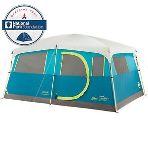 8 Person Tenaya Lake WeatherTec System Hinged Door Fast Pitch Cabin Tent Closet