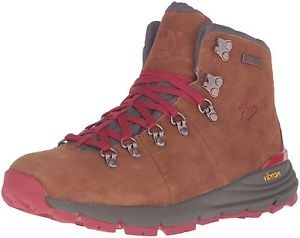 Danner Women's Mountain 600 4.5" Hiking Boot Brown/Red 7 B(M) US