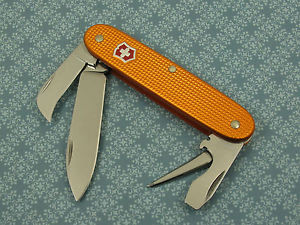 Swiss Bianco Exclusive Victorinox Rancher Naranja Orange Alox Swiss Army Knife