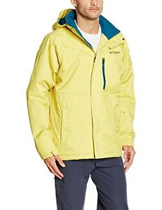 Mineral Yellow (TG. Small) Columbia Giacca Alpine Action, Uomo, Alpine Action, M