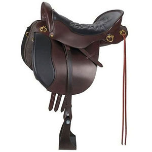 149-720-4163-12 Tucker Equitation Endurance Trail Saddle 17.5" Wide Brown NEW