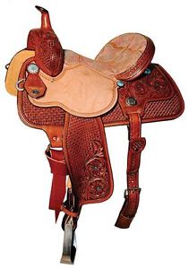 Reinsman Molly Powell #4263 Freedom Fit Barrel Racer 14" Full Quarter Horse Bar