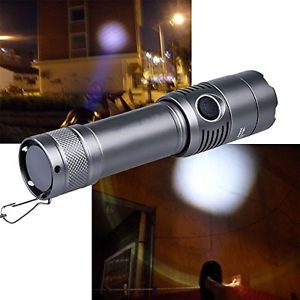 Top Home Dec 3000 Lumen CREE XM-L T6 LED ZOOMABLE Focus Flashlight Torch 18650