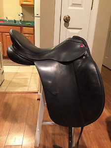 Albion SLK Saddle 18 inches MW Tree, Low Head, Excellent Condition!