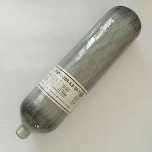 3L 30Mpa 4500psi Air Cylinder Fully Wrapped Carbon Fiber Aluminum Liner -S