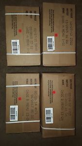 MRE meals ready to eat - Four (4) unopened boxes - U.S. Military issued