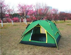 3-4 Persons New POP UP Family Outdoor Waterproof Beach Camping Hiking Tent #