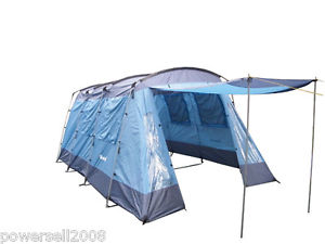 Dowell Outdoor Holiday Camping Travel Tent Suitable For 5-8 Persons Blue