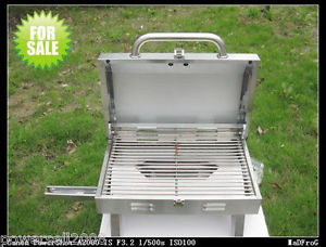 New Outdoor Stainless Steel Gas Vehicle Household Portable Barbecue Grill BBQ