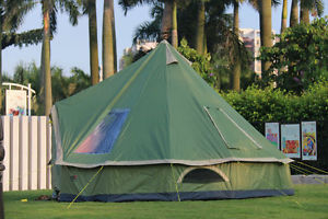 5-8 Persons Green Pop Up 1's Waterproof Outdoor Camping Hiking Tent @