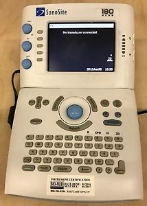 SonoSite 180 Plus Portable Ultrasound Unit - Tested