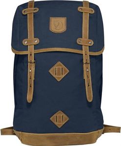 FjällRäven Rucksack No. 21 Large 30 Liter Retro Wanderrucksack Leder Klassik