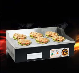 Commercial 2750W Grill Countertop Hot Plate BBQ Stainless Steel Electric Grill *