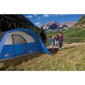 Coleman Montana 8 Person Tent for Outdoor Family Camping Roomy 16x7 floor space
