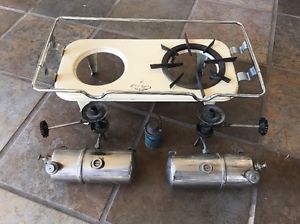 Vintage Old Radius Dual Stove Burner RARE Made In Sweden