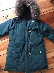 Woolrich arctic parka woman m grün waldgrün