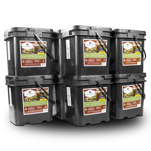 600 Serving Freeze Dried Meat & Rice Bucket