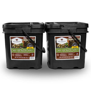 Wise Food Supply 120 Serving Freeze Dried Meat & Rice Bucket