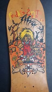 Autographed 1989 vintage alva fred smith III Punk size skateboard