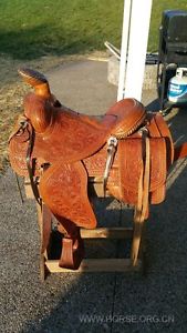 15”  Lloyd Davis Ranch Saddle / Rancher. Gorgeous!