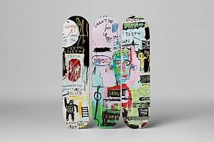 Jean Michel Basquiat Skateboard Art Set Supreme