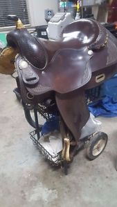 15.5" Billy Cook Reining saddle