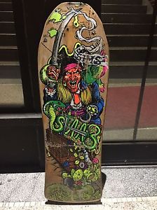 Vintage Kevin Staab Sims Pirate Skateboard Deck Old School Original OG Woodgrain