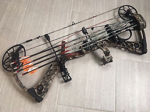 2013 Mathews Creed 60-70 27" Loaded Mathews Quiver Carbon Express Mint