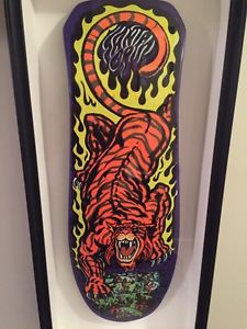 Santa Cruz Steve Alba Salba TIGER Authentic ORIGINAL Not Reissue DIPPED PURPLE