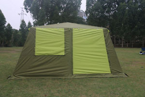 8-12 Persons Family Double Lining Waterproof Outdoor Camping Hiking Tent @