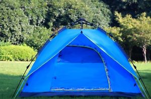 3-4 Persons POP UP 1'S Family Outdoor Waterproof Beach Camping Hiking Tent #