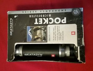 KATADYN Microfilter Pocket Water Filter 8013618  Ready to Go!