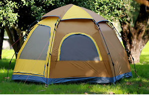 New 3-4 Persons POP UP 1'S Family Outdoor Waterproof Camping Hiking Tent