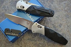 Benchmade 581S Barrage Assisted Opening Knife w/ Free Benchmade Mini Sharpener