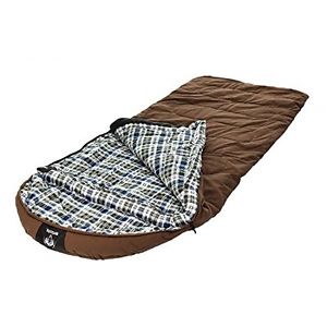 Venetian Worldwide Grizzly Private Label 25 Degree Canvas Sleeping Bag, Tan