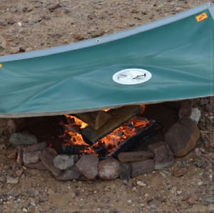 Campfire Defender - Live Fire Cover - Protect your Fire and Forest