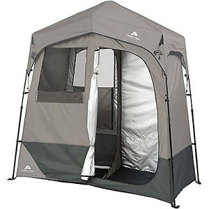 NEW Ozark Trail Instant Tent 2 Room Shower Changing Shelter Camping Outdoors