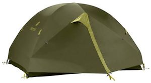 Marmot Vapor 3P Tent Green Shadow Moss 3 Man Geodesic Free Standing Ultralight